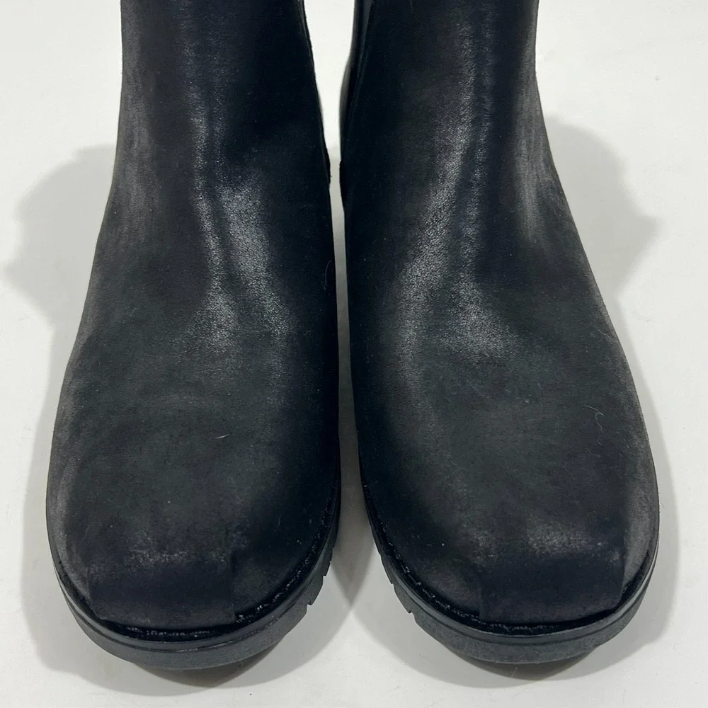 Skechers BOBS Chill Wedge Cruising‎ Altitude Boot Black Women's Size 7
